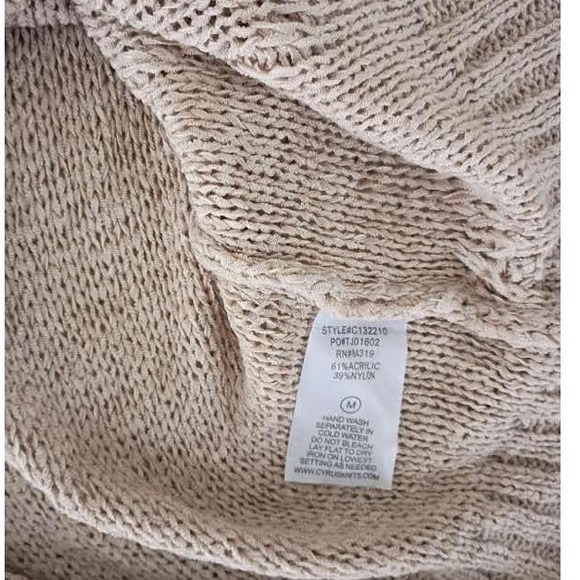 Cyrus Y2K Preppy‎ Button Front Sweater Vest Womens M NWOT - Picture 7 of 8